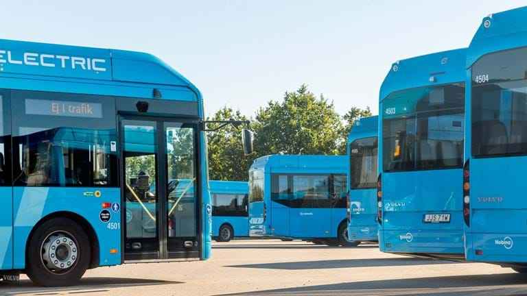 Electrical buses from Västtrafik