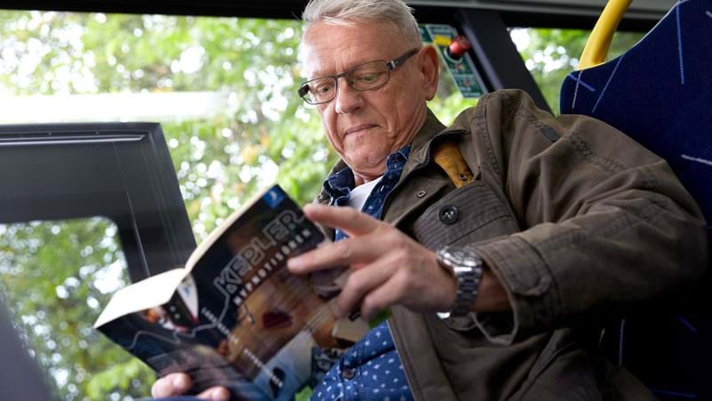 Man reading